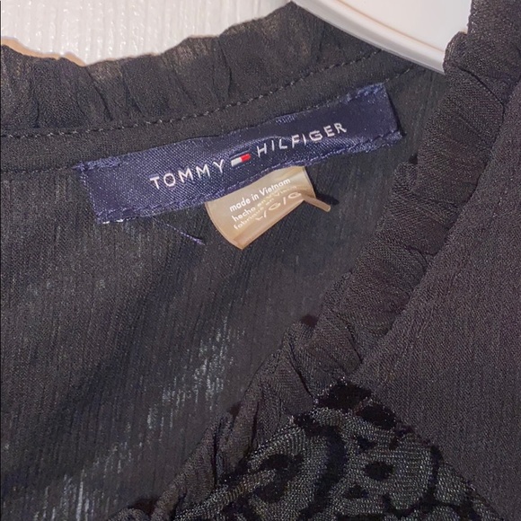 Large crushed velvet patterned Blouse - Picture 3 of 3